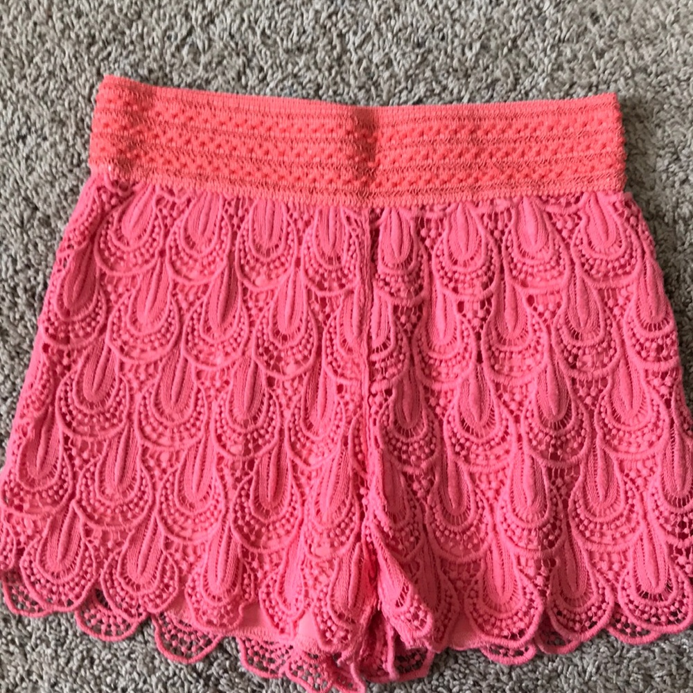 Crochet shorts
